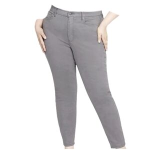 Dove Gray Skinny Jeans Plus Size
